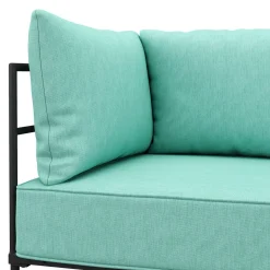 Sofa ETHAN 2-Sitzer türkis