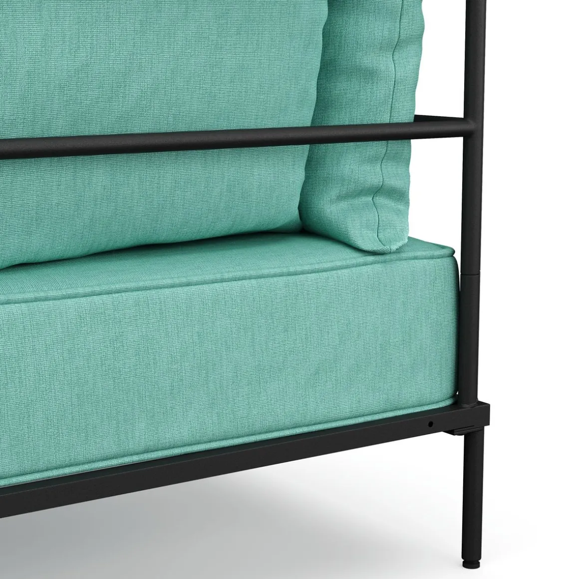 Sofa ETHAN 2-Sitzer türkis