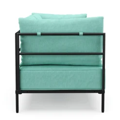 Sofa ETHAN 2-Sitzer türkis