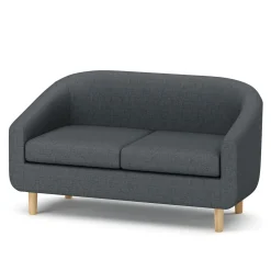 Sofa HEATHER 2-Sitzer anthrazit