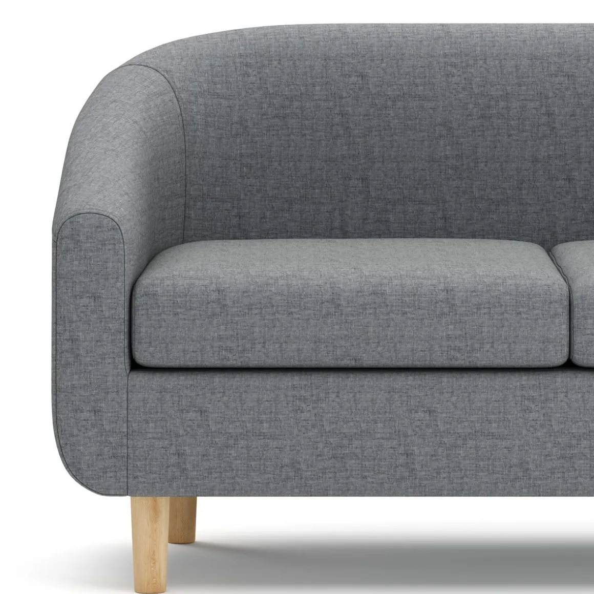Sofa HEATHER 2-Sitzer grau