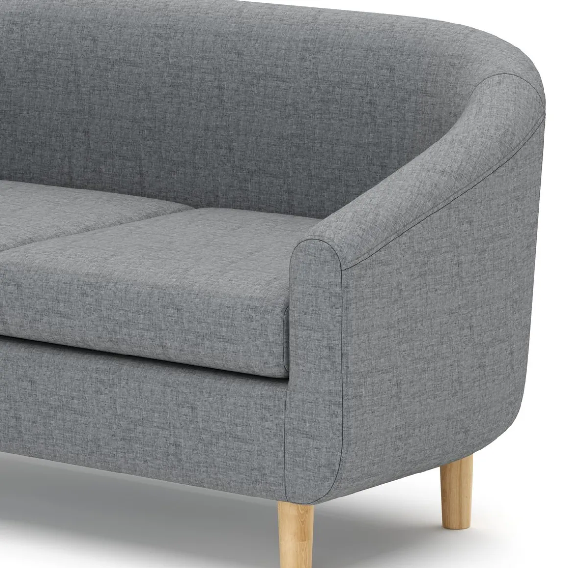 Sofa HEATHER 2-Sitzer grau