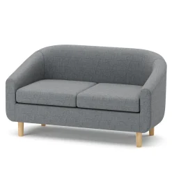 Sofa HEATHER 2-Sitzer grau