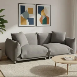 Sofa KAJA 3-Sitzer anthrazit