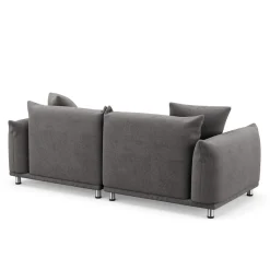 Sofa KAJA 3-Sitzer anthrazit