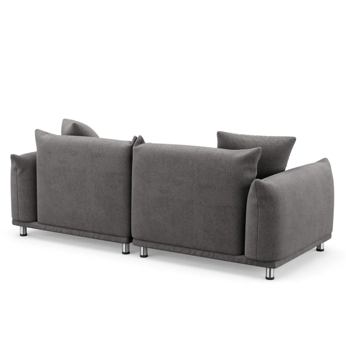 Sofa KAJA 3-Sitzer anthrazit