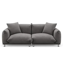 Sofa KAJA 3-Sitzer anthrazit