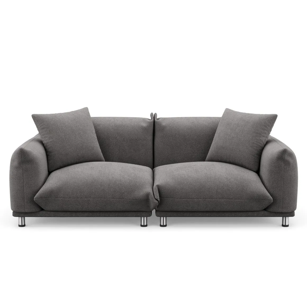 Sofa KAJA 3-Sitzer anthrazit