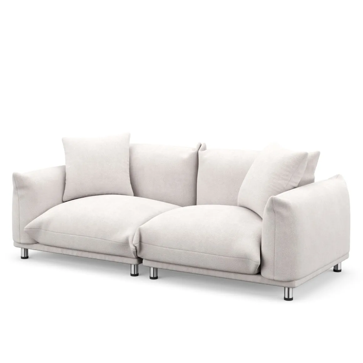 Sofa KAJA 3-Sitzer creme