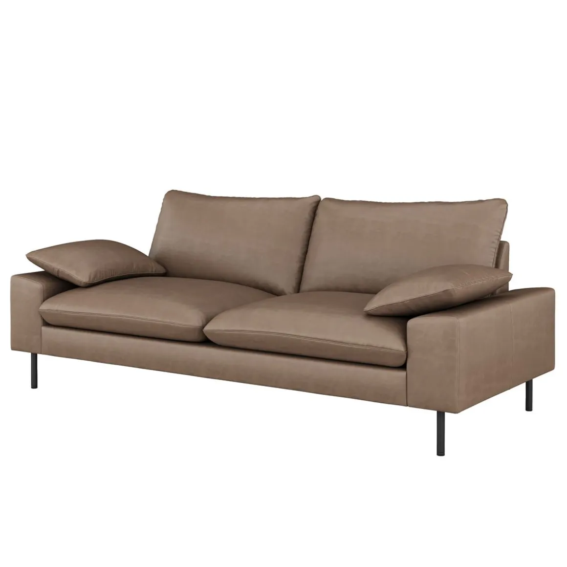Sofa Leder ADELE braun