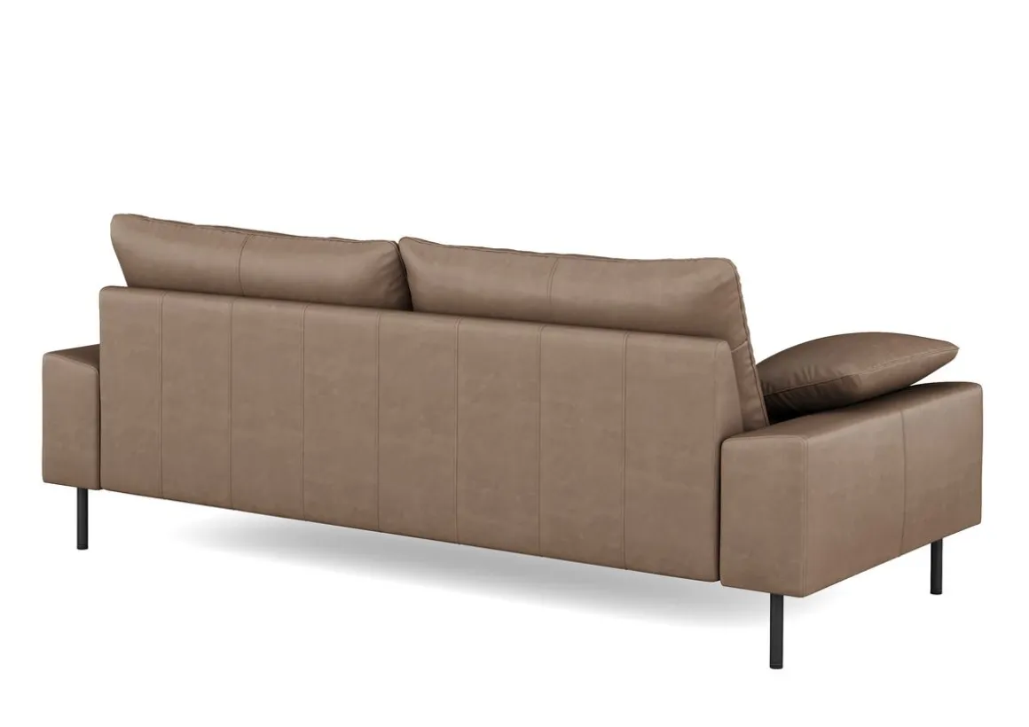 Sofa Leder ADELE braun