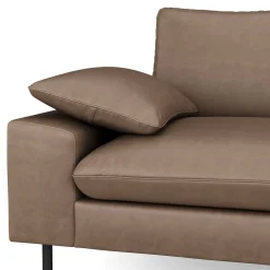 Sofa Leder ADELE braun