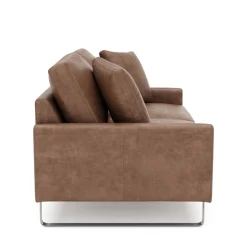 Sofa Leder GIAN 2-Sitzer braun