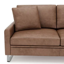 Sofa Leder GIAN 2-Sitzer braun