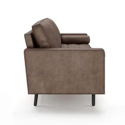 Sofa Leder OLIVER braun
