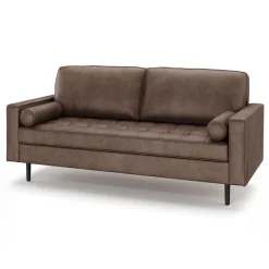 Sofa Leder OLIVER braun