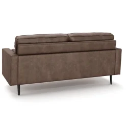 Sofa Leder OLIVER braun