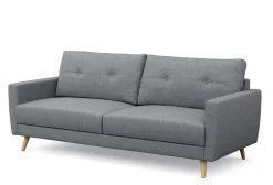 Sofa MANDY 3-Sitzer grau