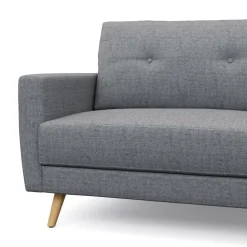 Sofa MANDY 3-Sitzer grau