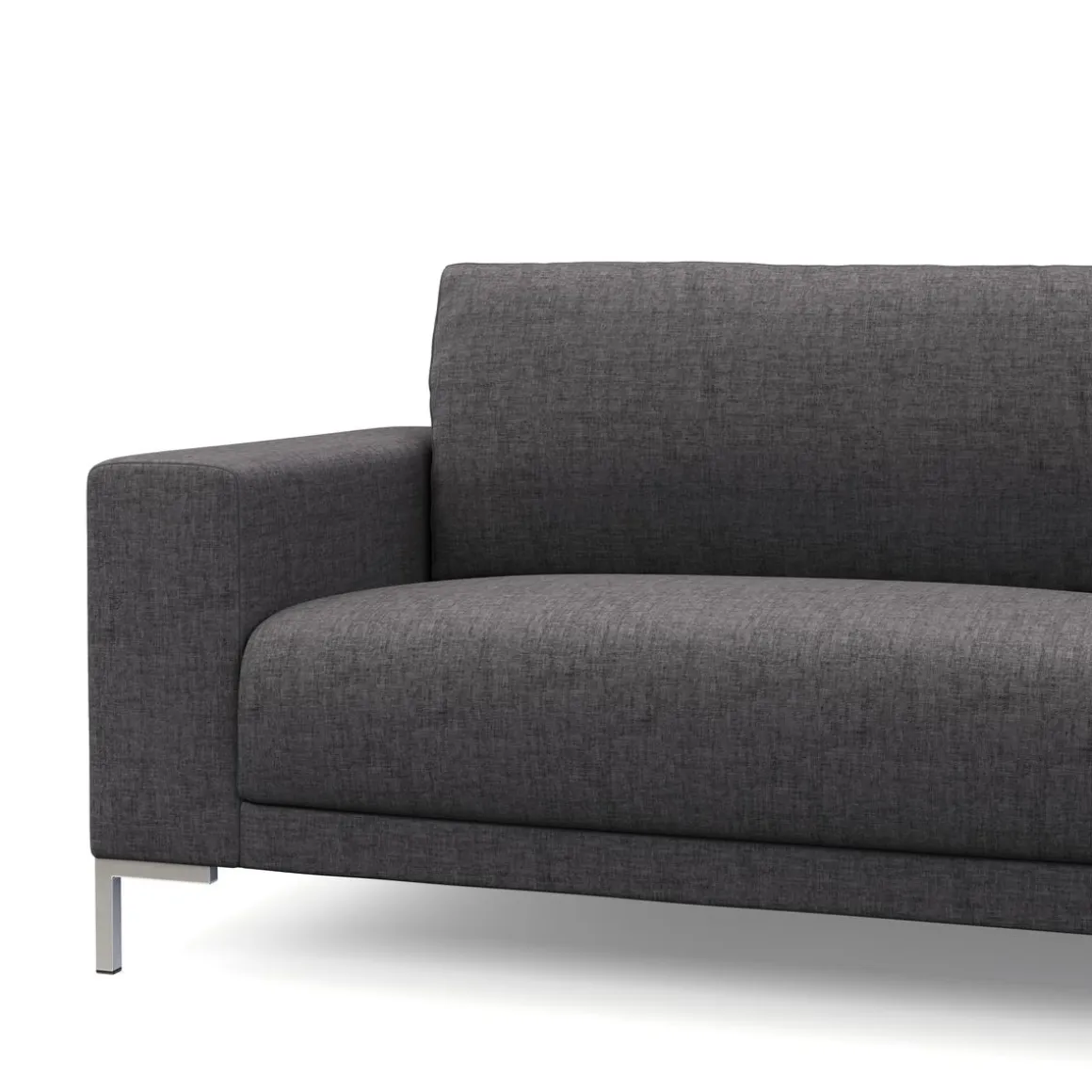 Sofa NOREEN 3-Sitzer anthrazit