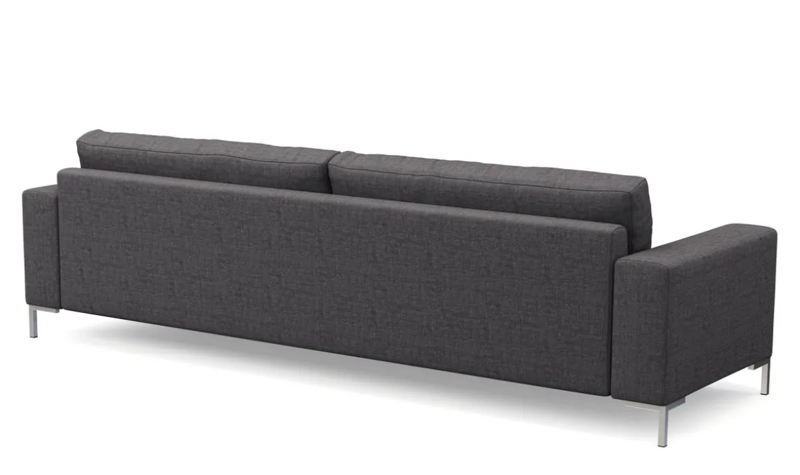 Sofa NOREEN 3-Sitzer anthrazit