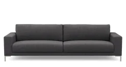 Sofa NOREEN 3-Sitzer anthrazit