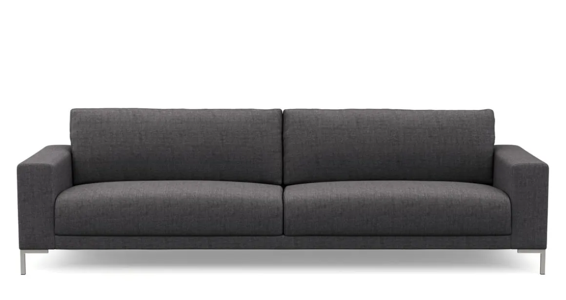 Sofa NOREEN 3-Sitzer anthrazit