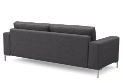 Sofa NOREEN 2-Sitzer anthrazit