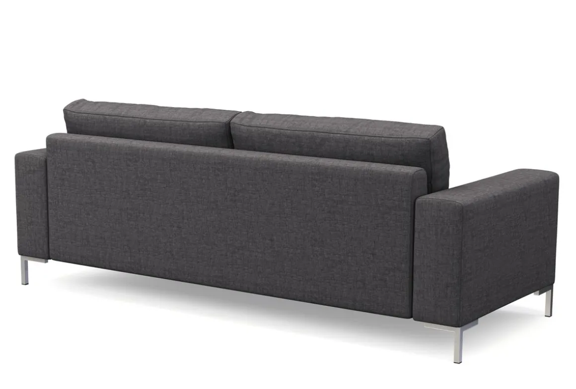 Sofa NOREEN 2-Sitzer anthrazit