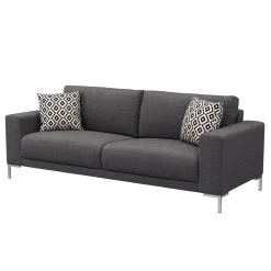 Sofa NOREEN 2-Sitzer anthrazit