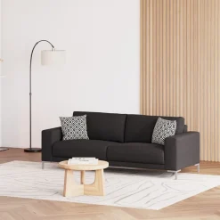Sofa NOREEN 2-Sitzer anthrazit