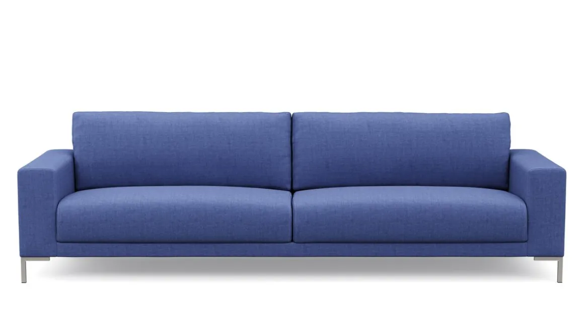 Sofa NOREEN 3-Sitzer blau