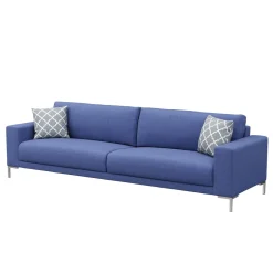 Sofa NOREEN 3-Sitzer blau