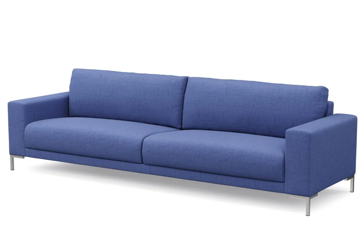 Sofa NOREEN 3-Sitzer blau