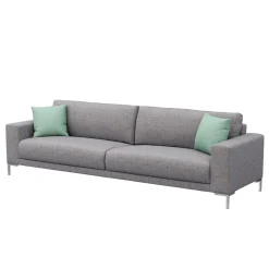 Sofa NOREEN 3-Sitzer grau