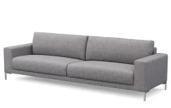 Sofa NOREEN 3-Sitzer grau