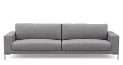 Sofa NOREEN 3-Sitzer grau