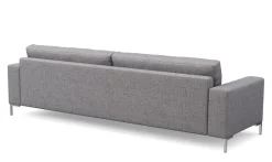 Sofa NOREEN 3-Sitzer grau