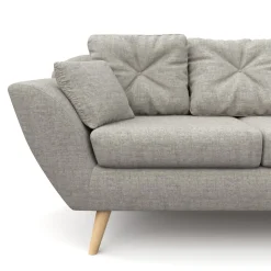 Sofa POSY 3-Sitzer grau