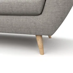 Sofa POSY 3-Sitzer grau