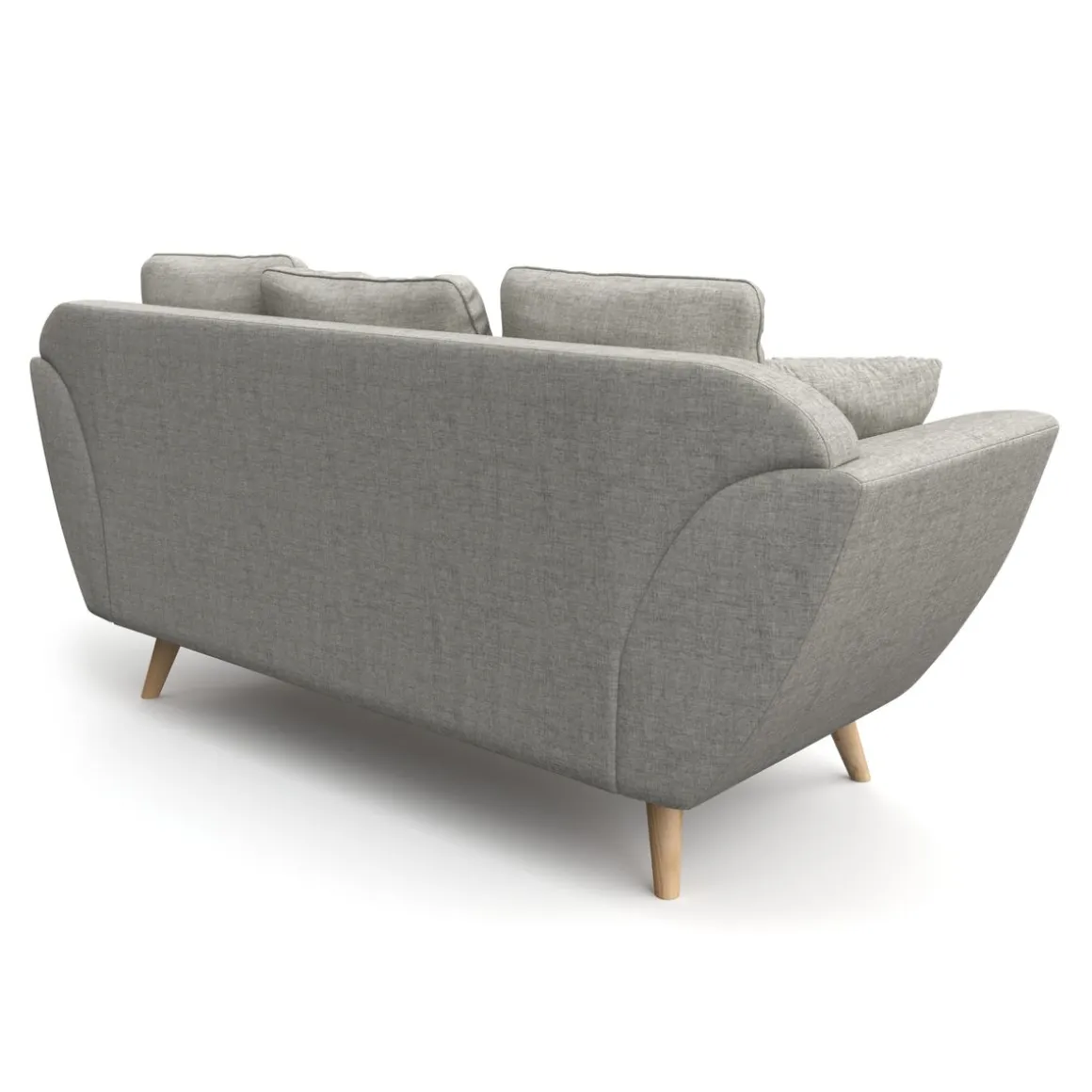 Sofa POSY 3-Sitzer grau