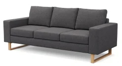 Sofa RONNY 3-Sitzer anthrazit