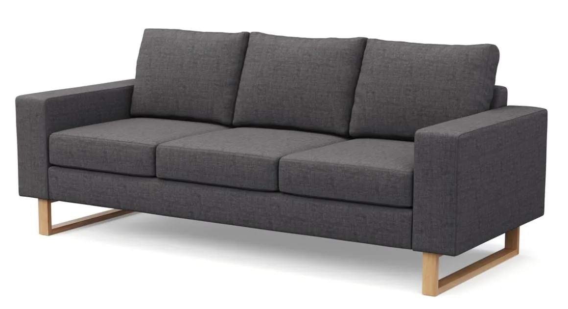 Sofa RONNY 3-Sitzer anthrazit