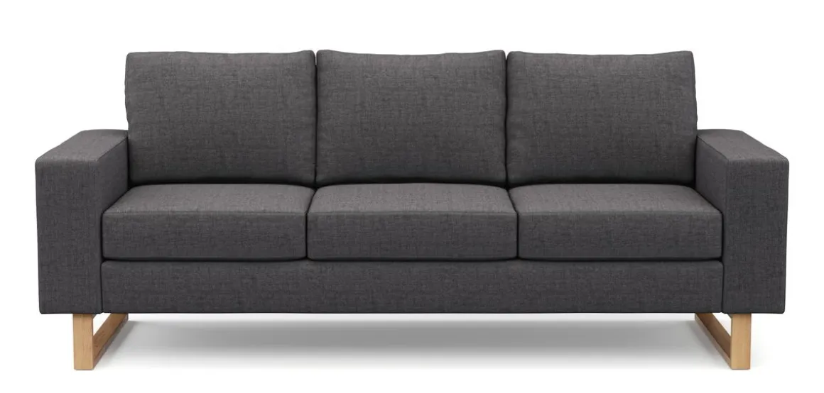 Sofa RONNY 3-Sitzer anthrazit