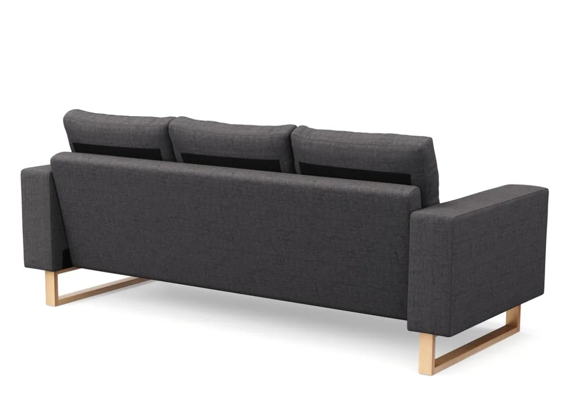 Sofa RONNY 3-Sitzer anthrazit