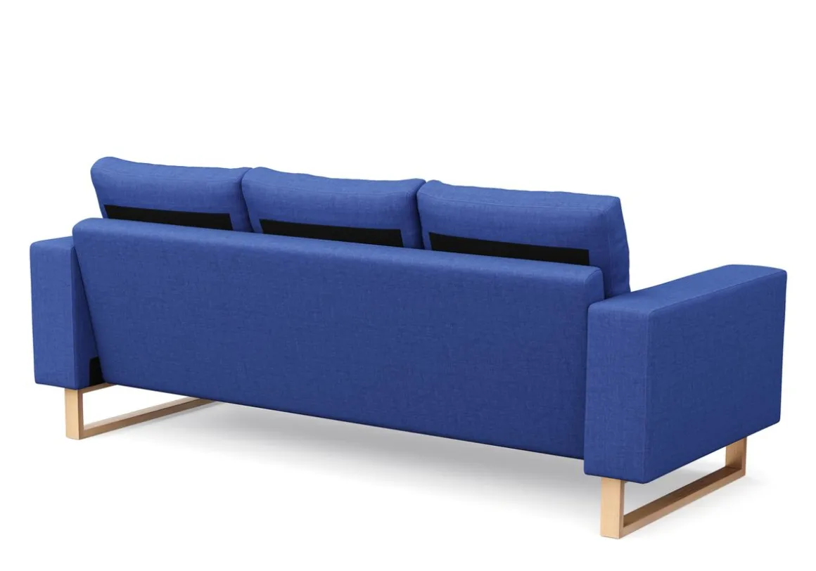 Sofa RONNY 3-Sitzer blau