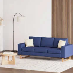 Sofa RONNY 3-Sitzer blau