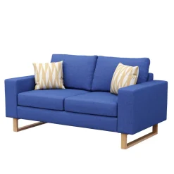 Sofa RONNY 2-Sitzer blau