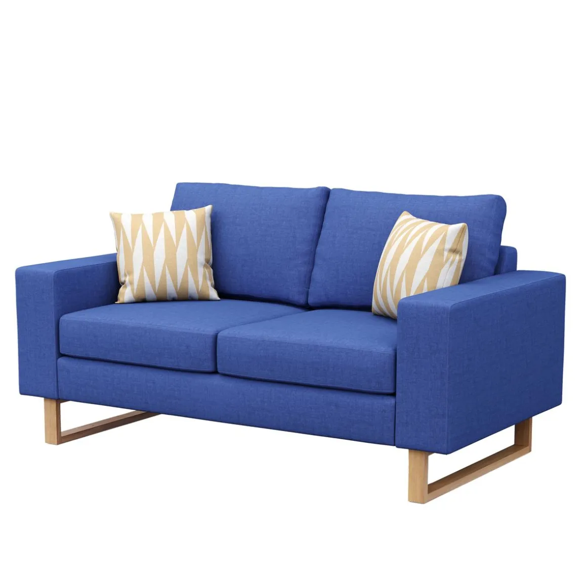 Sofa RONNY 2-Sitzer blau