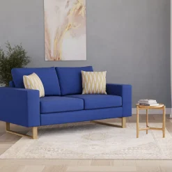 Sofa RONNY 2-Sitzer blau
